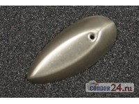 Чешуйки CR307 Щит с плоскостью, 16,5 х 7,3 мм., никель, 100 шт.